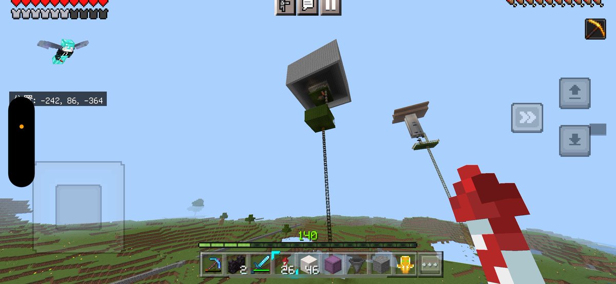 moti_mine's tweet photo. 2代目汎用モブトラップ
最近よくトライデント落ちる（т-т）
 #マインクラフト https://t.co/BBKYG33Ta0