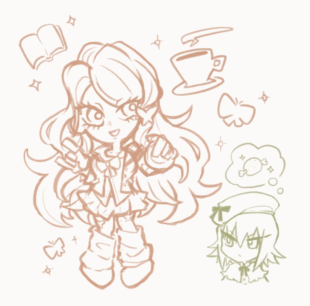 あとこれは後で恥ずかしくなって消すかもしれないけど、今年はｼﾞｯｷｮ〜にはまってずっと元気もらって生きてました　昨日の配信も大変良かったです　今年のお絵かきでした　可愛くかけたものを成果物として…