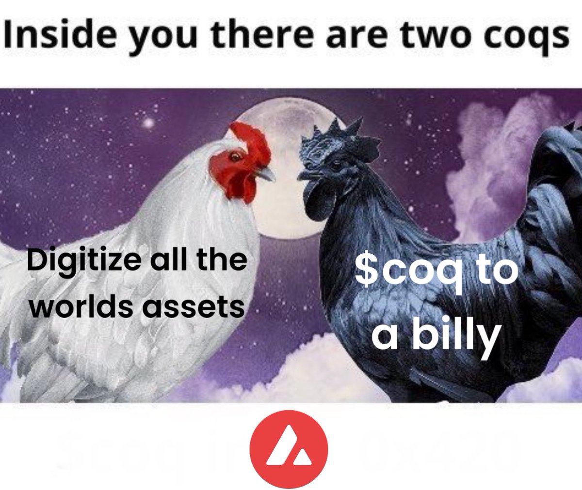 WojakSatoshi's tweet photo. 🐓🔺
$coq $avax https://t.co/D2Gwawk4VB