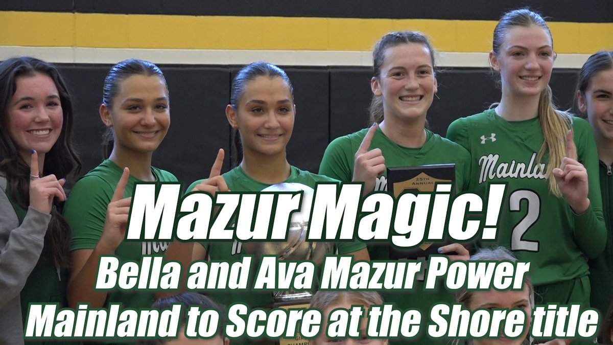 JSZ_Sports's tweet photo. 🏀 Mainland passed a major early-season test against Trinity Hall and earned some hardware in the process. Bella and Ava Mazur combined for 28 points to fuel the Mustangs to the 2023 Score at the Shore championship.

Watch the FULL highlights + reaction from Mainland's 39-30 win HERE: https://t.co/hpvmyx0dFd