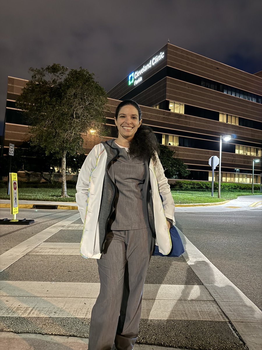 Last day of the observership at <a href="/CleveClinicFL/">Cleveland Clinic Florida</a>  on call of course!

What a great experience I had! Thank you to all the residents, attendings and PD for making it amazing!

So much growth in 2 months!
