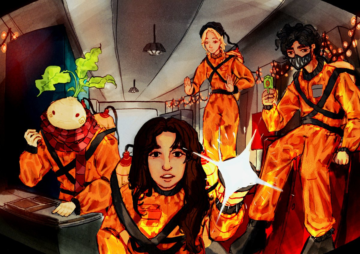 ChaosPigeonsAAA's tweet image. THE SQUAD 🫶🫶🫶🫶

#5upfanart #corpsehusbandfanart #valkyraefanart #lenafoxxfanart