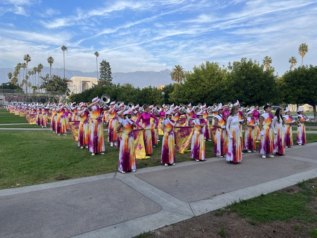 What a view for Bandfest warm-up! <a href="/MasonBands/">Mason Bands</a> <a href="/imaginemason/">City of Mason Ohio</a> <a href="/cooperlearns/">Jonathan Cooper</a> <a href="/MasonSchools/">Mason City Schools</a>