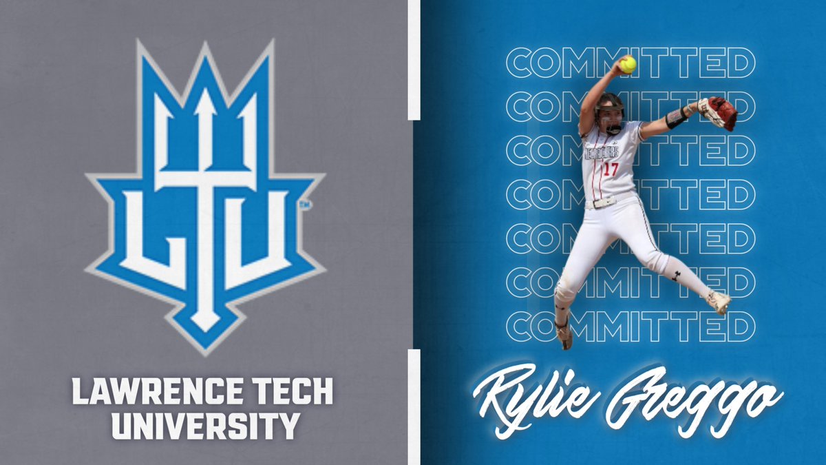 Congratulations to <a href="/RylieGreggo17/">Rylie Greggo</a> on her commitment to <a href="/LTUSOFTBALL/">LTU Softball</a>  , @LTUCoachBaird is getting a gritty competitor in the circle that can also hit at a high rate. Bright days ahead for this pairing!💙🤍