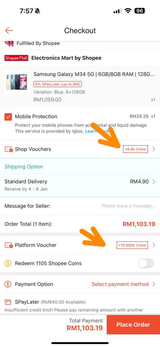 readsherlyn's tweet photo. Samsung M34 only RM 857 https://t.co/idJPo9xUd6

More good deals https://t.co/u1EHMaZvR8 https://t.co/HC57bL1rqE
