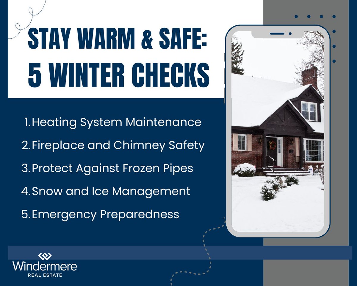 windermereutah's tweet photo. ❄️ Stay Safe and Cozy This Winter! ❄️

As Utah's winter deepens, it's crucial to keep your home safe and well-maintained. Here’s a Mid-Winter Homeowner Tip to ensure your home stays as welcoming and secure as a winter haven should be: https://t.co/mj0y7vd4yk