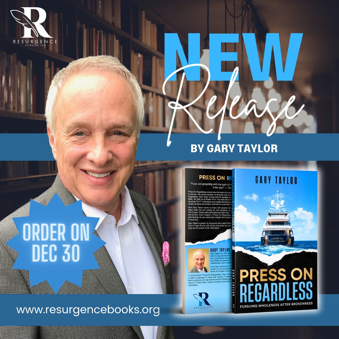 "Sorrow can be turned into joy! 'Press On Regardless' is a must-read for all who face a dark night of the soul." - Mark L. Williams, D.Min, D.D. — Lead Pastor,  North Cleveland Church of God. resurgencebooks.org