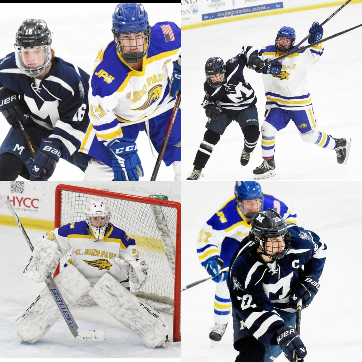 Medway (4) at St. John Paul (2) Friday afternoon <a href="/CapeCodHYCC/">CapeCod HYCC</a>