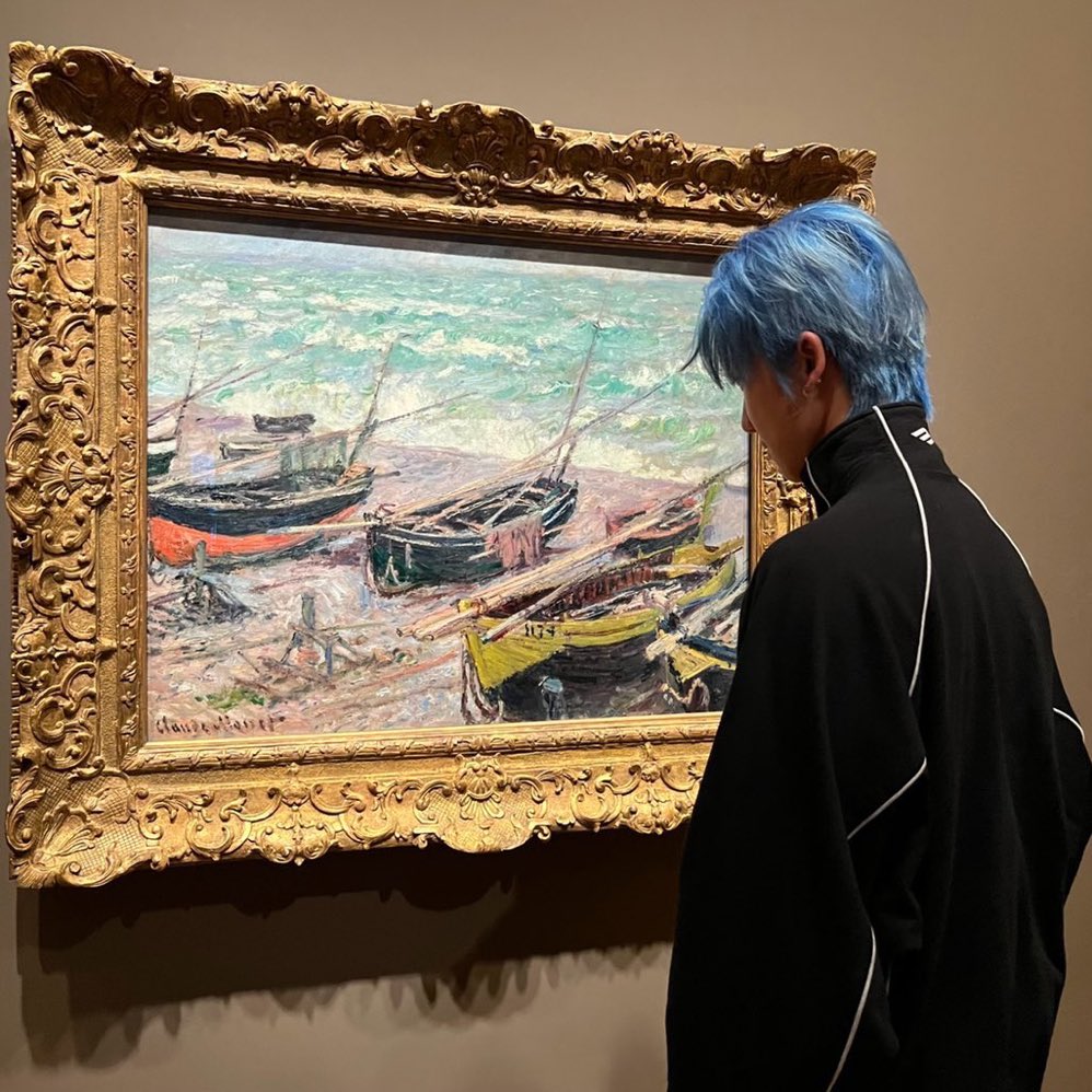 lesbeausn's tweet photo. minghao &amp; monet :) https://t.co/BXlWKJXyK7