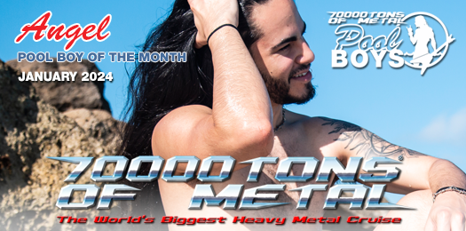 70000tons's tweet image. Download the JANUARY 2024 #70000TONS OF METAL #PoolTeam #PoolGirl #PoolBoy Of The Month wallpaper calendar -  bit.ly/PoolGirlCal  #MetalCruise #MetalChick

Photo Credit: Nikkie Kephart / Chris Joao