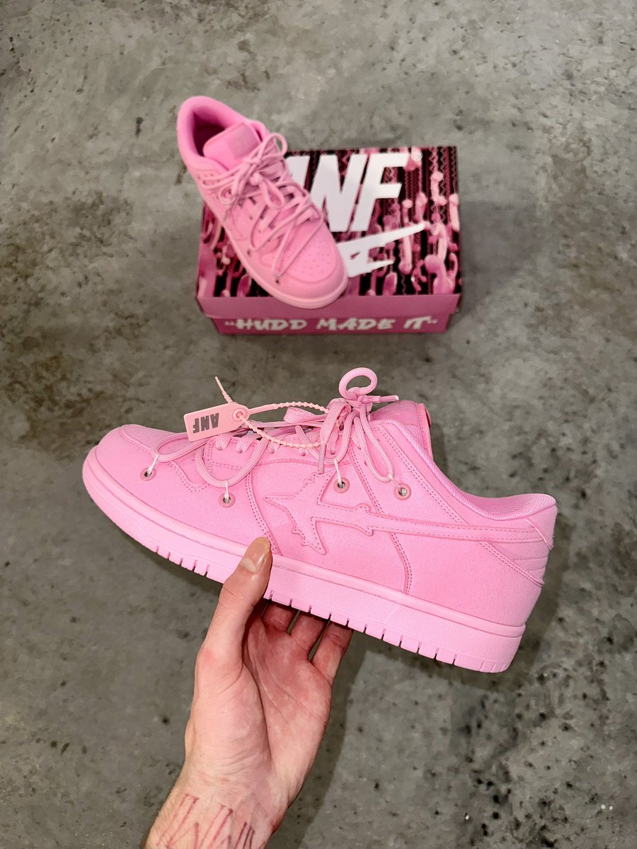 “PLAYA PINK” 💕✈️ LIVE NOW 
SHOES, HOODIES &amp; FLARE PANTS AVAILABLE NOW! WEBSITE OR DM TO ORDER ✈️