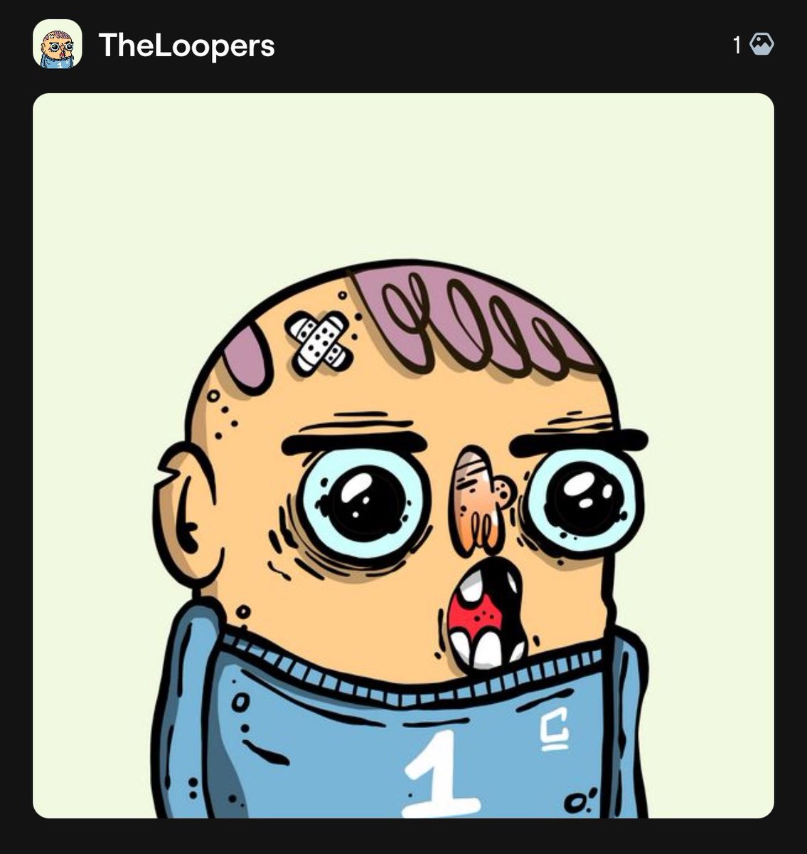 looks like im a Looper now 
@pathelin <a href="/TheLoopersNFT/">The Loopers</a>