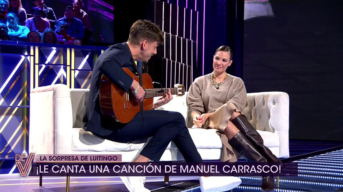 deviernestv's tweet image. .@Luitingo tenía una sorpresa muy especial preparada para @jessica_bueno90 🥰

🪩 #DeViernes29D 
🔵 mdia.st/directo5