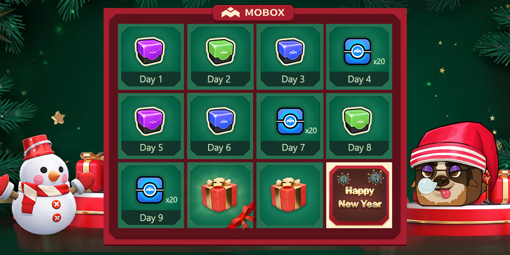 MOBOX_Official's tweet photo. MOBOX 🎅12 days of Christmas🎉

Win a New Prize Everyday!🎄

Day 🔟

☑️Follow, Like, RT &amp; Tag 3 Friends
☑️Comment with #MOBOX user ID
☑️What's your New Year's resolution ?
☑️Prizes sent to #BSC wallet

*1 winner per day

#ChristmasGiveaway https://t.co/T7ViGlfDZx