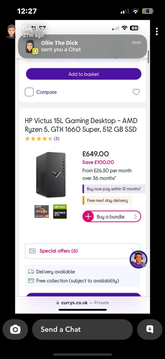 k1trigg's tweet photo. Been looking to buy a pc and what do u guys recon is the best one #gamingpc #pc https://t.co/CWaGNOEiIZ