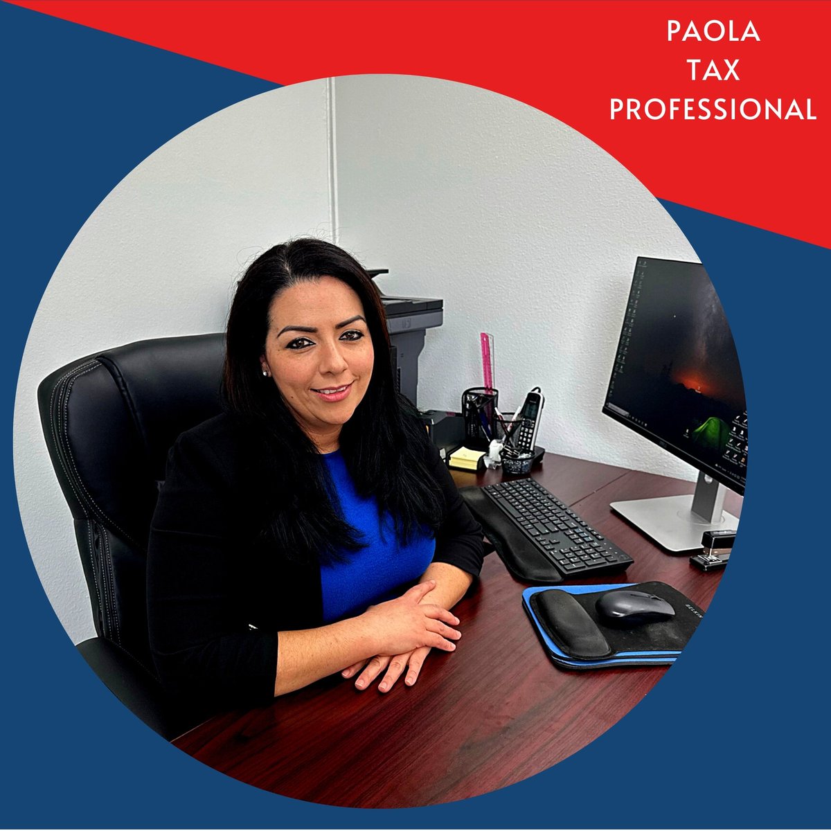 ExpertoTax's tweet photo. Paola, Tax Professional. Experto Tax Team.

#nofeartosuccess #sinmiedoalexito #expertotaxservice #taxes #investments #albertoguerrero #elexitonoesgratis #work #business #entrepreneur @adelantecarlos @expertotaxservice #300business #help #hustle #llc #corporation #newbusiness #dba https://t.co/GdWsOAUGkd