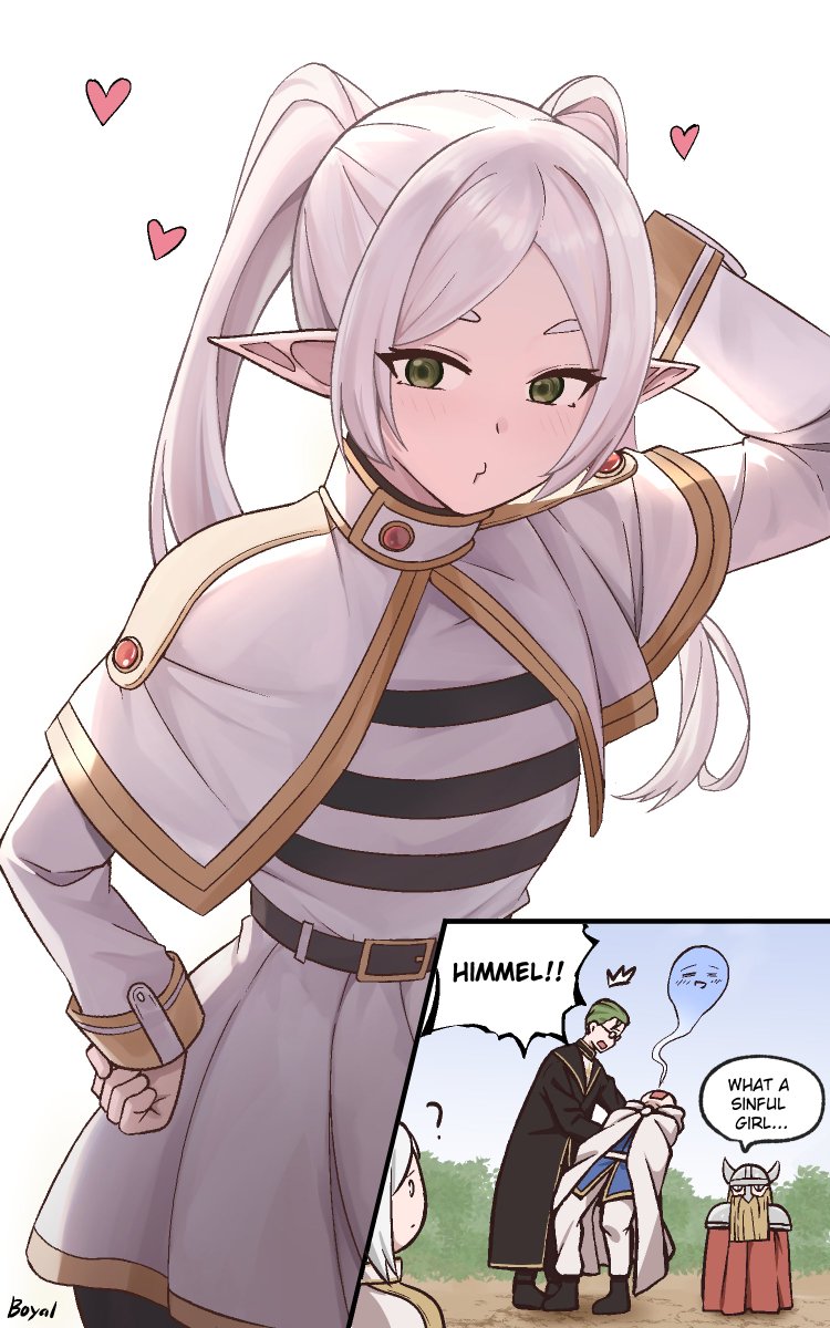 Sexy pose from an older onee-san #フリーレン #frieren
