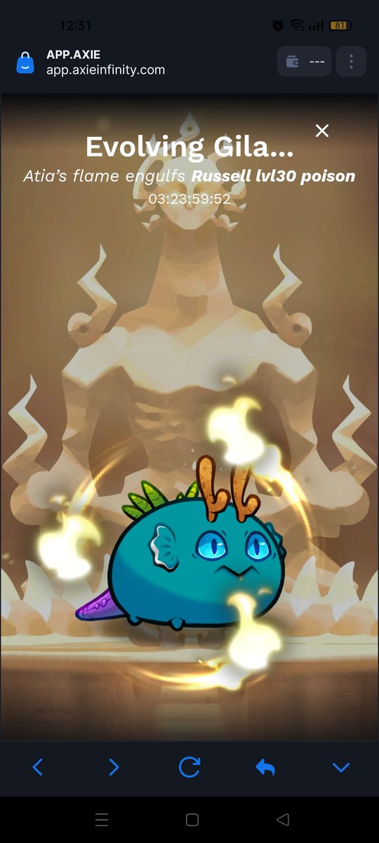 Rey_Axie's tweet photo. This year we are evolving to something better https://t.co/J65VWSKxuN
