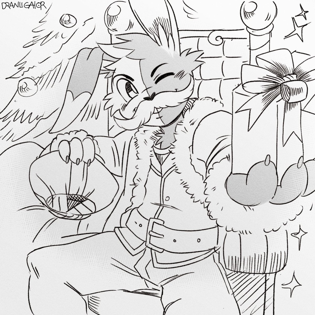 Aaaand the prize for the little game I did a few days ago @RingleaderJack !! 🐰🎁