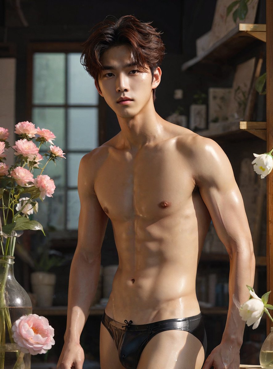 MaleBeauty0's tweet photo. Launching a new seris of works -- Florist Boy.

Featuring florist boy's nudity arts in his studio, as realistic as it can be.

Ready?
------------------
#gay #twinks #boy #malemodel #flowerboy #同志 #男色 #少年 @DM2Promo📷https://t.co/edbKsy7ao9 https://t.co/3LD6ECs20D
