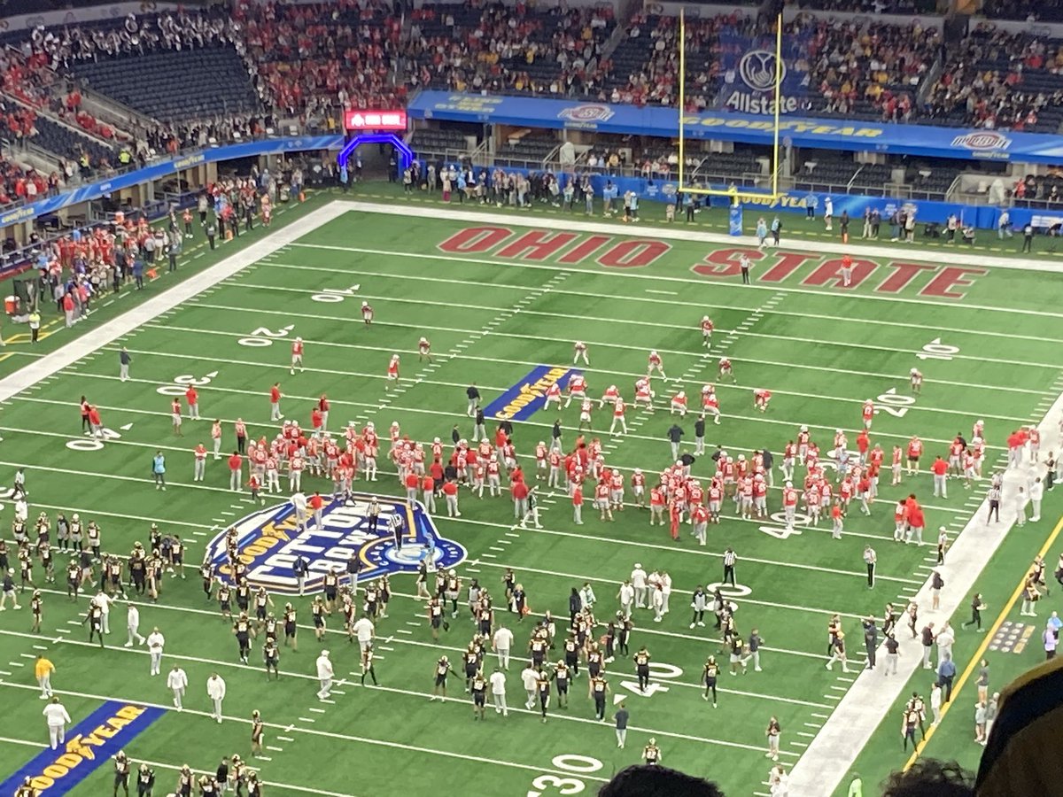 Watching the Cotton Bowl… Go Buckeyes!!