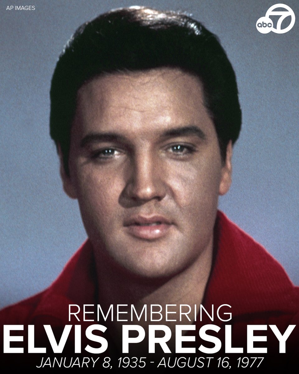 ABC7's tweet photo. Remembering Elvis Presley on his birthday.

What’s your favorite Elvis Presley song? https://t.co/yC78BWytTD