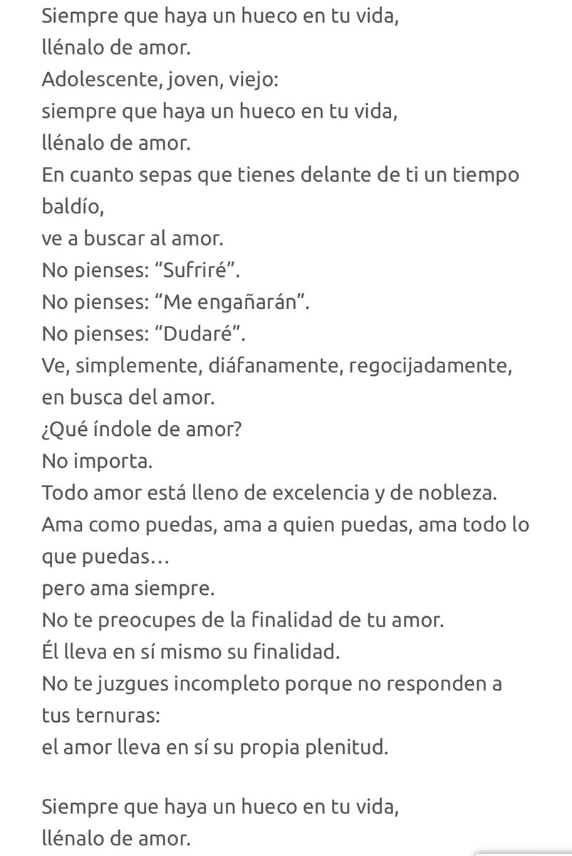 poemasladc's tweet photo. «Llénalo de amor», de Amado Nervo. https://t.co/kkDUGURhCO