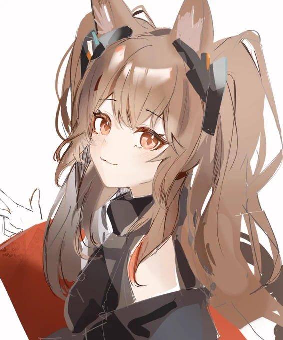 待機中ちょっと描いてた安心院さん、、