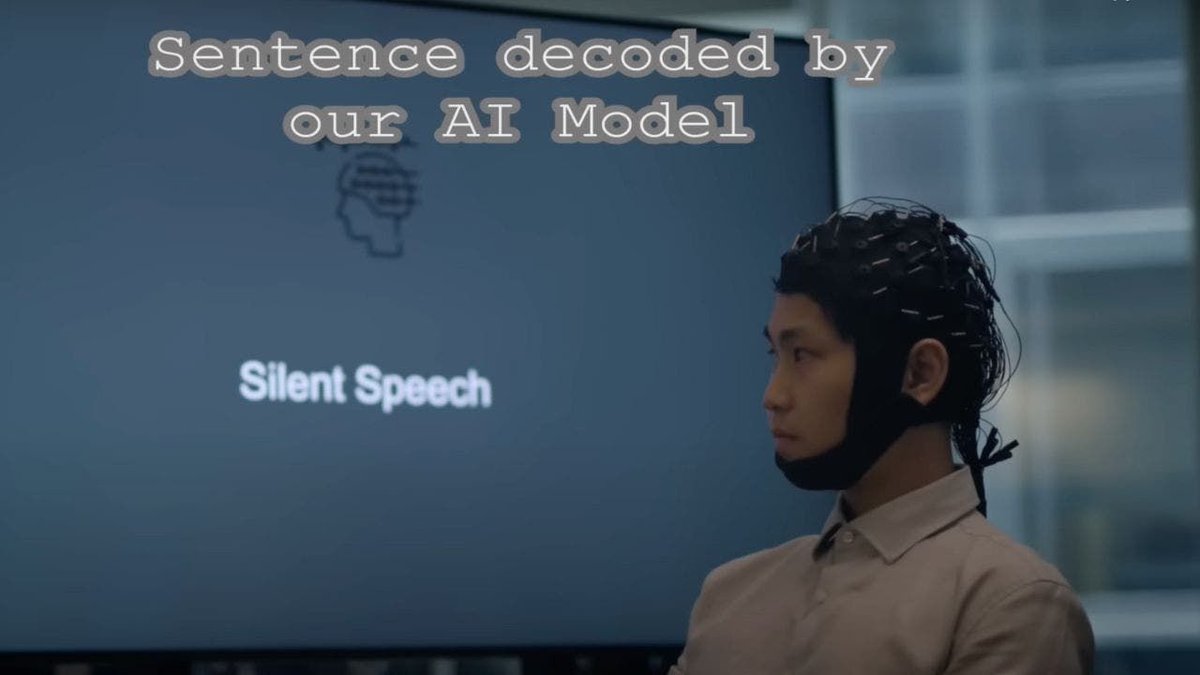 EngageProVideo's tweet photo. https://t.co/qNBJQxzFPE This mind-reading tech using AI can convert brain activity into text
Breakthrough in brain-computer interface allows people to communicate without speaking
1. #NeuroTechRevolution
2. #MindToText
3. #FutureCommunication https://t.co/Qb61vXB8R7