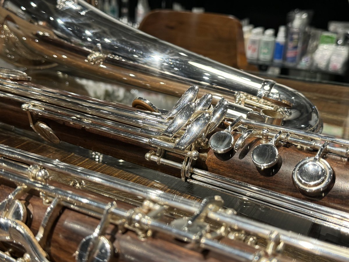 ⭐️中古コントラアルトクラリネット、H.Selmer26入荷。8年前に購入の