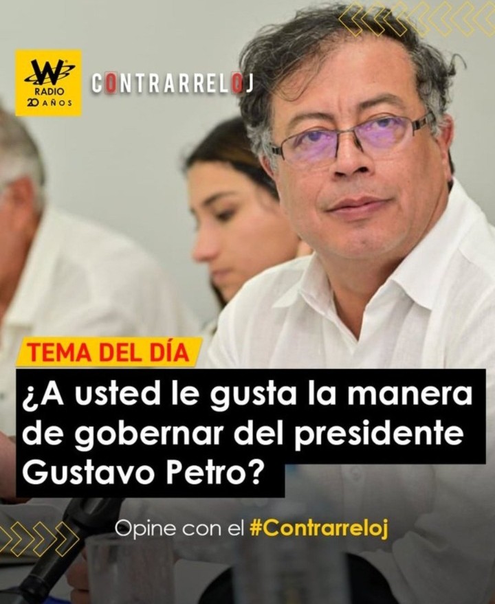 Mamertos 2.0🐦 (@mamertos0) on Twitter photo ¡No podía dejar acabar el año sin hacer esta encuesta!
¿A usted le gusta la manera de gobernar del presidente <a href="/petrogustavo/">Gustavo Petro</a>?
SÍ 🔄
NO❤️ ¡No podía dejar acabar el año sin hacer esta encuesta!
¿A usted le gusta la manera de gobernar del presidente <a href="/petrogustavo/">Gustavo Petro</a>?
SÍ 🔄
NO❤️