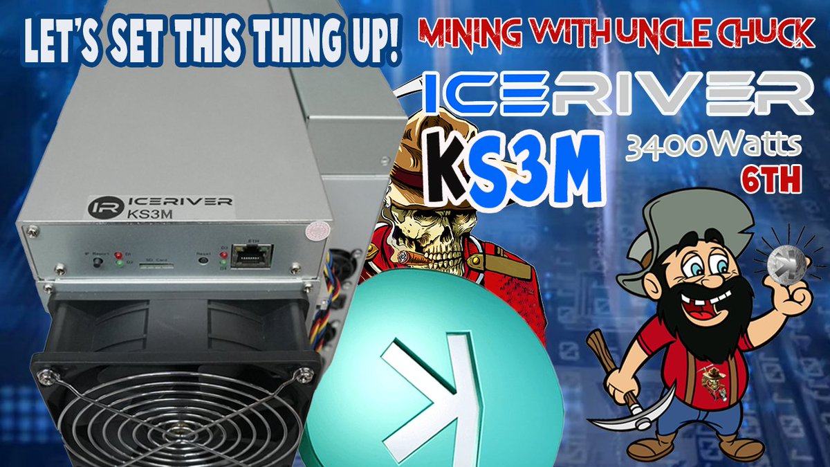 Ice River KS3M Kaspa Miner Quick Setup &amp; The True Reality Of Mining Kaspa Today?
⬇️Video Link⬇️
youtu.be/r5FnS5TP_4c
<a href="/IceRiverMiner/">ICERIVER</a> @KaspaCurrency <a href="/MINETHEASIC/">Minetheasic</a> #kaspa #BTC