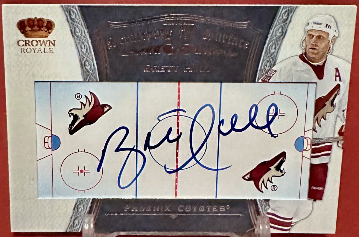 SODCards's tweet photo. 2012-13 Panini Crown Royale Scratching the Surface Signatures #SSBH Brett Hull #Coyotes #Flames #Blues #Stars #RedWings #HOF #thehobby #hockeycards #sportscardsforsale
$51.99 BIN or Best Offer
https://t.co/O8LSi5IqyR https://t.co/negoYvlZyU