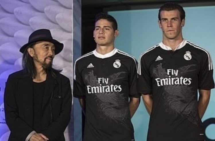 Shtreetwear's tweet photo. Real Madrid’s 2014 Third Kit Designed by Yohji Yamamoto https://t.co/k1uV9cE0gk
