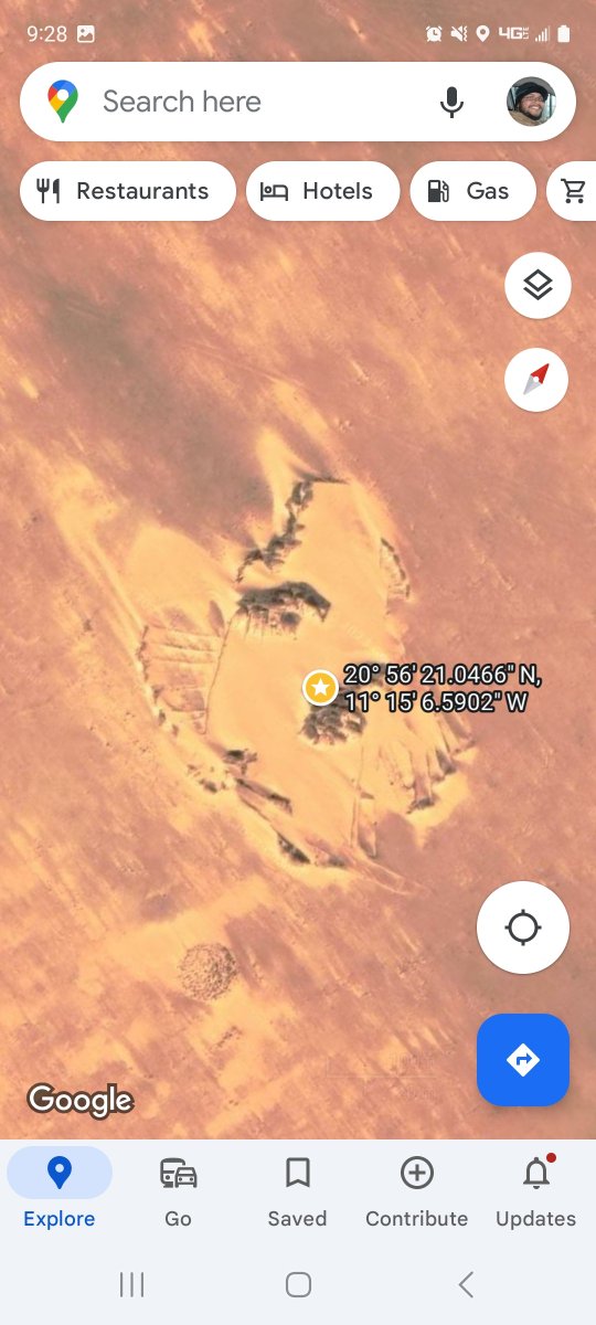 Boricua_Bear's tweet image. Some weird things out in Mauritania...
#ForbiddenFrontier 
@Nerdrotics  @QTRBlackGarrett  @AdamCrigler  @xraygirl_