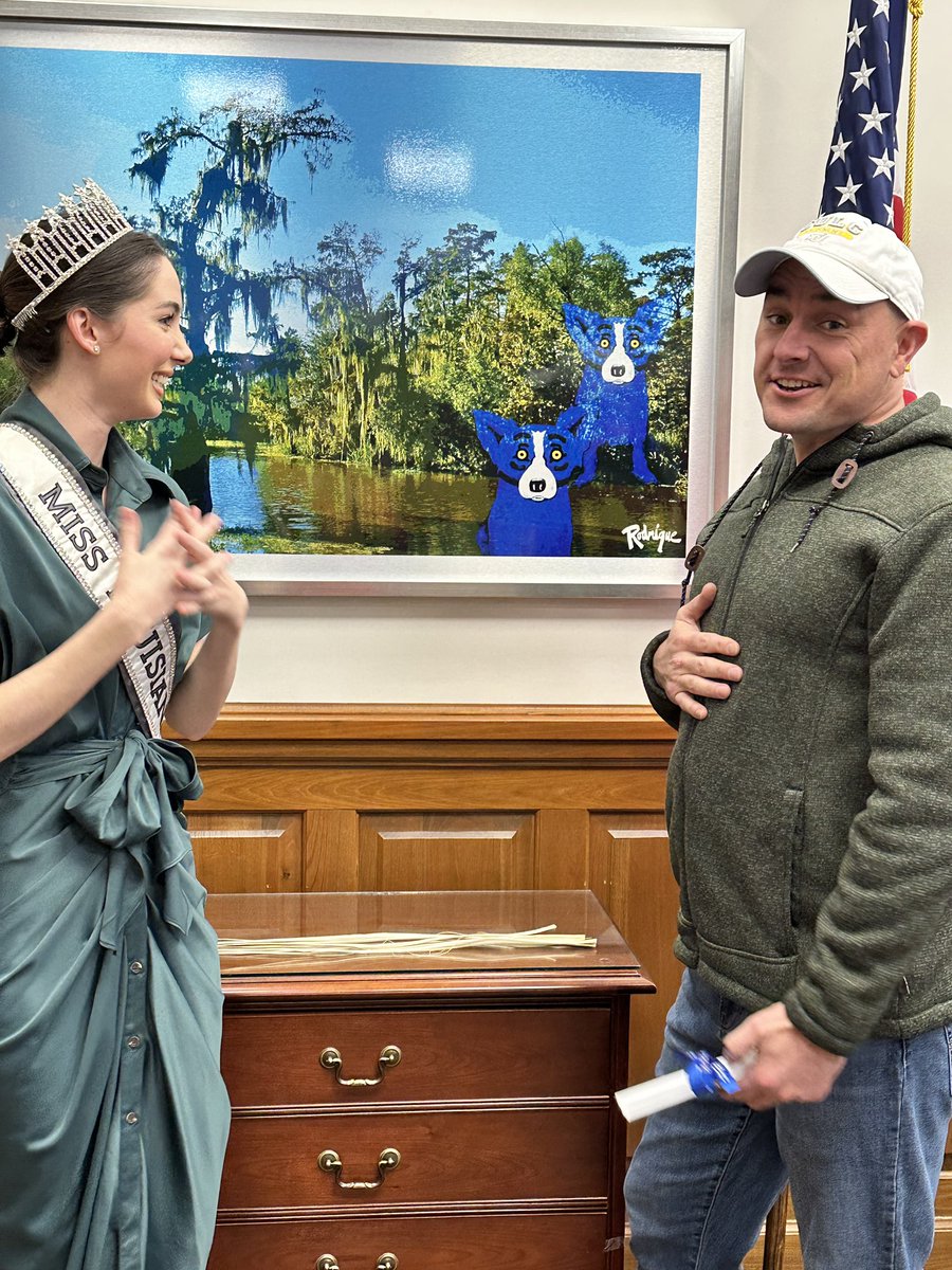 Earlier today I was honored to present Lafayette’s own <a href="/SMastersKLFY/">Sylvia Masters KLFY</a> with a key to the city.  Sylvia currently serves as <a href="/misslausa/">Sylvia Masters</a>. She is a great ambassador of Lafayette, and I’m grateful for all that she does to shine a positive light on our community.