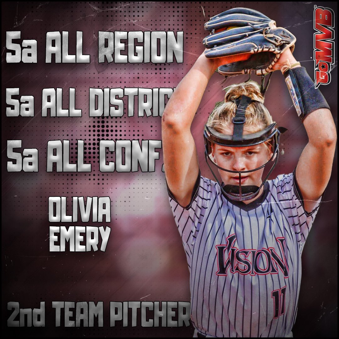 🥎Congratulations to @OliviaEmery2026 on receiving these honors recently! Check out Olivia’s page ⬇️ app.gomvb.com/profile/olivia……… #GoMVB #Softball #MVP #Honors @GoMVBSoftball