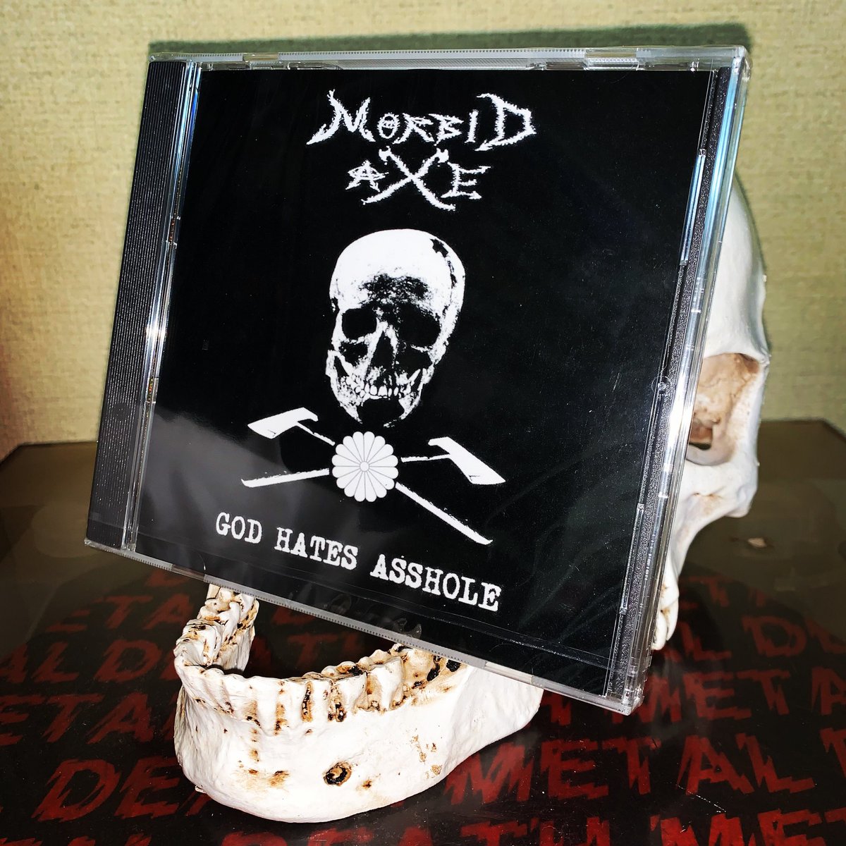 6Death6kaya6's tweet photo. Finally!!

#morbidaxe 
#morbidaxeband https://t.co/WLw9ht2vDP