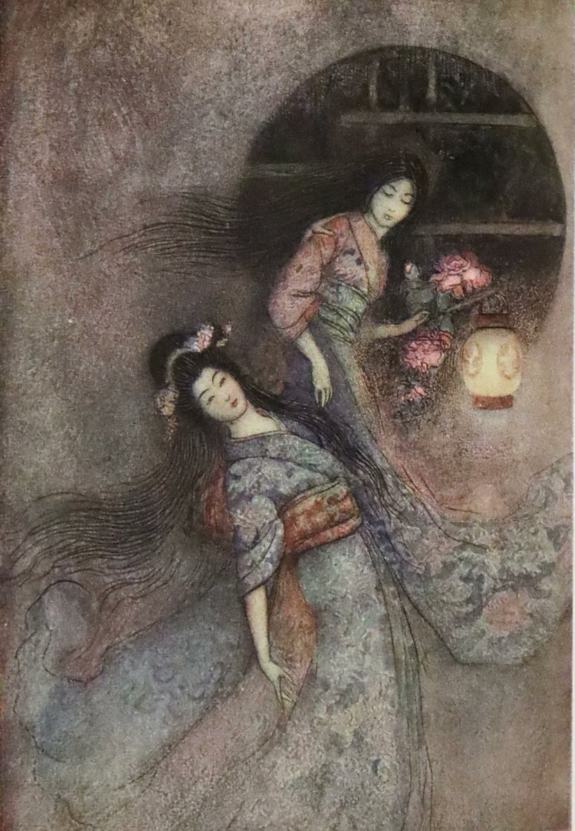 mflibra's tweet photo. 1912 Rare Edition - Green Willow &amp; Other Japanese Fairy Tales Illustrated by Warwick Goble.
https://t.co/PUl4XoBGYB

#BookWithASoul #OriginalBinding #GraceJames #JapaneseFairyTales #WarwickGoble #illustrated #bookworm #library #bookstore #booknerd #rarebooks #bibliophile https://t.co/kkpxvRlEC4