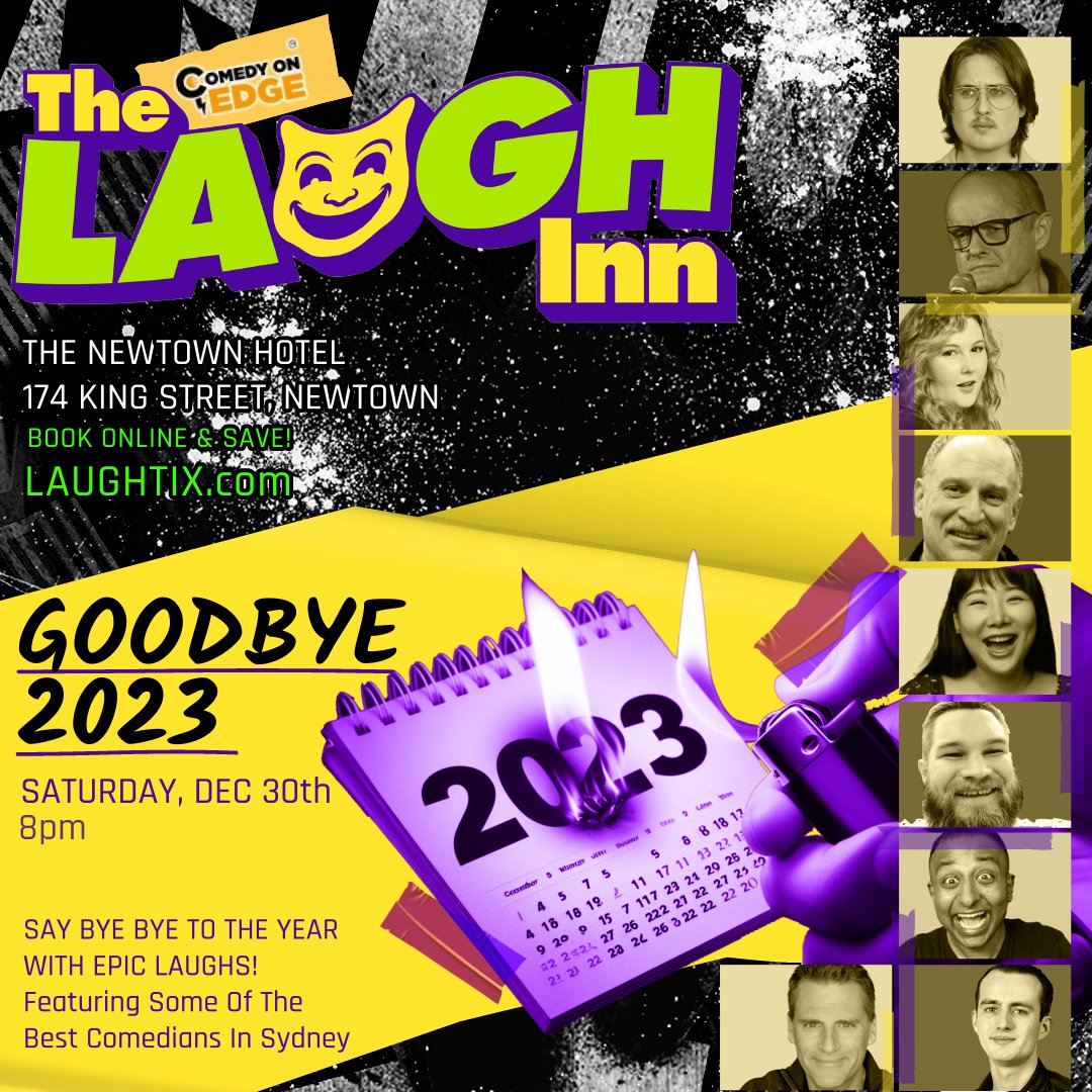 🎉 SATURDAY will be a KILLER SHOW at the Laugh Inn Comedy Club! 🎉 End of year show!
Book now at Laughtix.com

#sydney #sydneynightlife #sydneycomedy #comedy #standup #improv #sydneysaturday #newtown #innerwest #sydneythingstodo #sydneythings #sydneylocal #sydneyevents