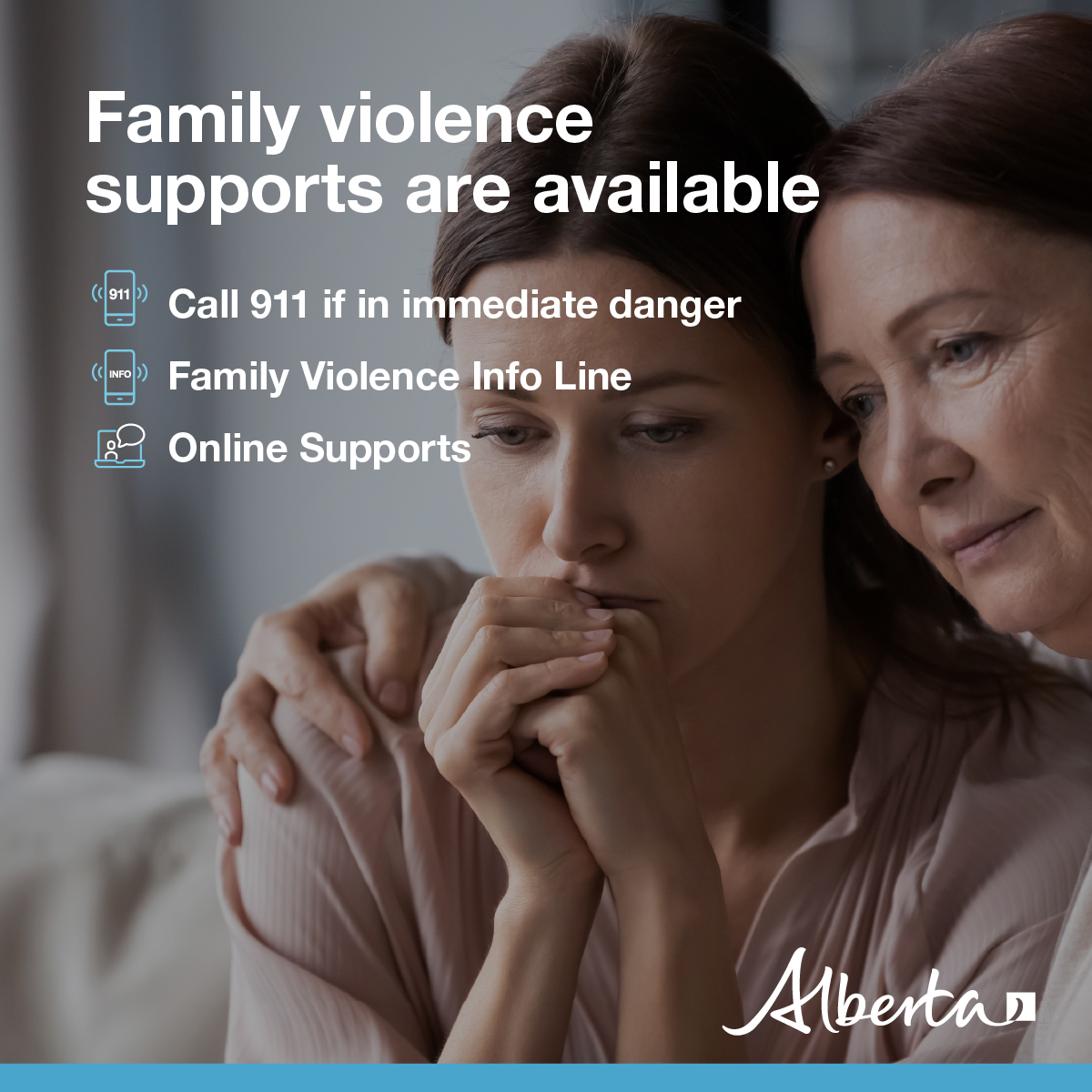 No one should have to live with family violence. Help is available if you need it over the holidays - call 310-1818 for 24/7 support in 170+ languages. Learn the signs of family violence and find other supports, including online chat, at alberta.ca/family-violenc…