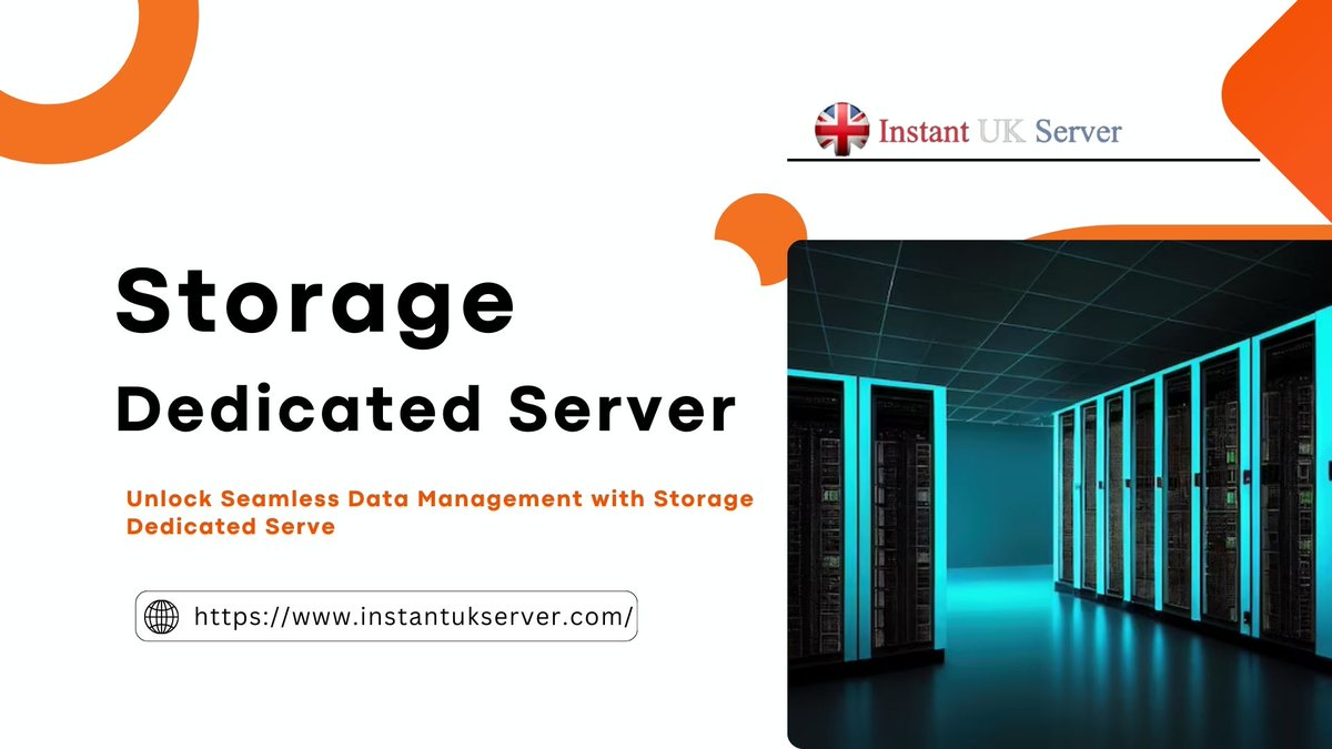 UKServerHosting's tweet image. Every business is unique, and so are its storage requirements. Instant UK Server - Storage Dedicated Server can be customized to meet your specific needs. Discover how our tailored solutions can optimize your data storage.
Visit - foundationbacklink.org/boosting-produ…
#storagededicatedserver