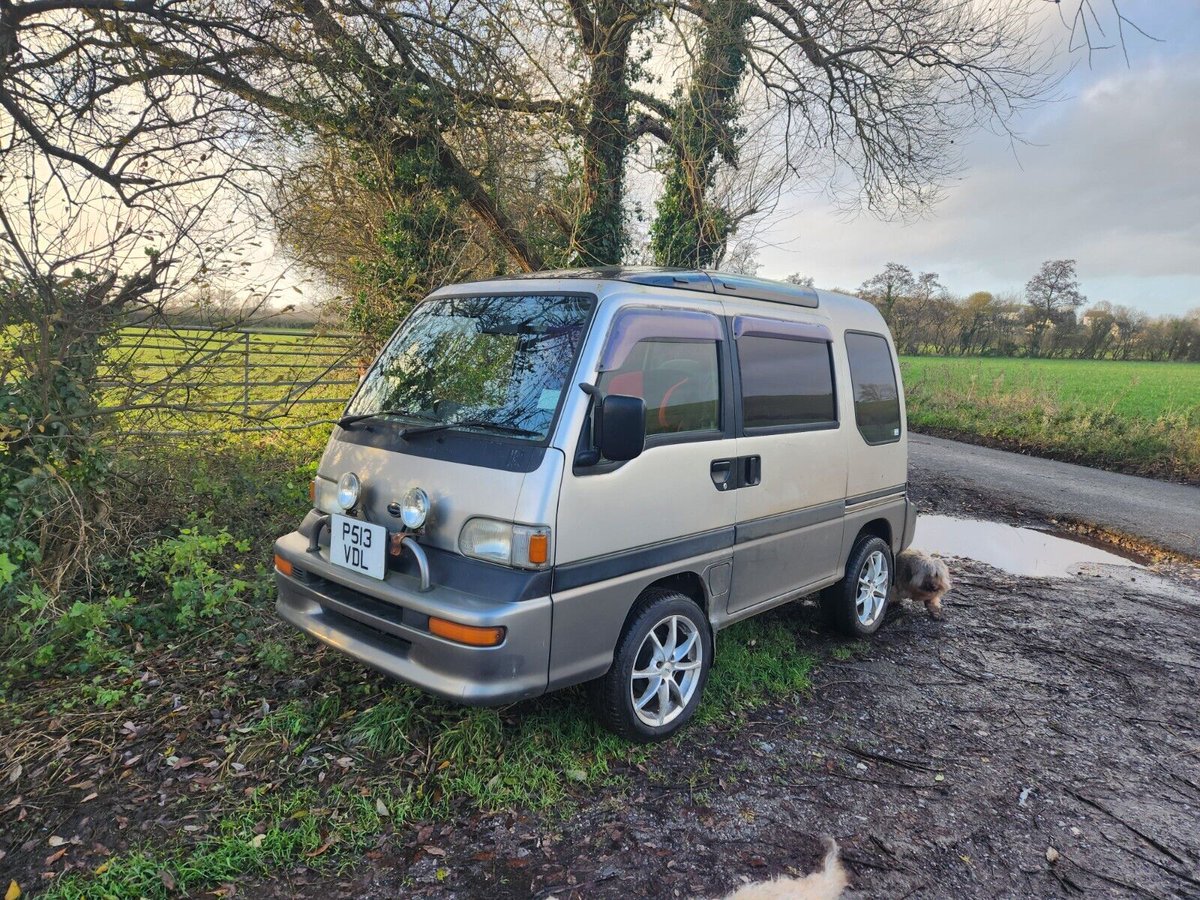 1996 Subaru Domingo 1.2L ECVT 4x4 Microvan camper
Ad – on eBay here >> ebay.us/2If0Fz 

#subaru #microcamper #camper #jdm #classiccar #classiccarforsale