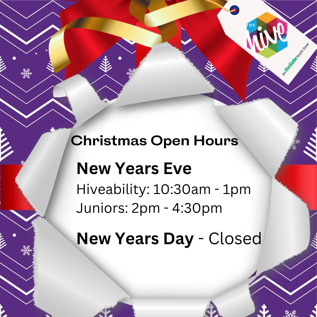 🕰 2024 is quickly approaching 🕰 so let's make these last two sessions of 2023 count! 🤩 Join us for the ultimate New Year's Party Games tomorrow on Hiveability and Juniors—guaranteed to end your 2023 with a BANG! 🎆🎉 🎉 Hiveability 10:30am - 1pm 🎉 Juniors 2pm -4:30pm