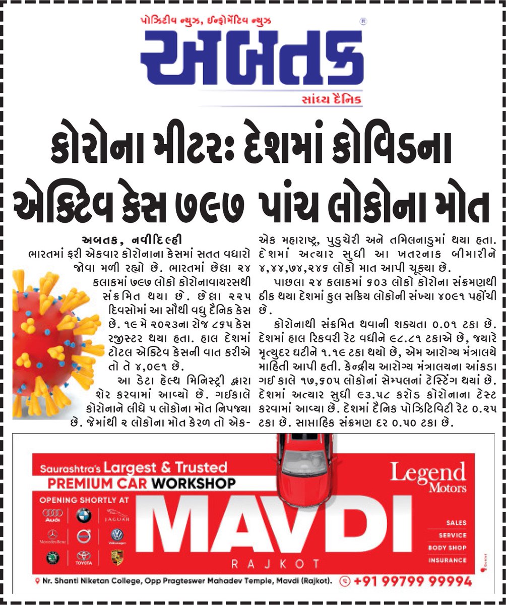 abtakmediahouse's tweet image. #coronavirus #activecases #healthcare #COVID19 
@irushikeshpatel
