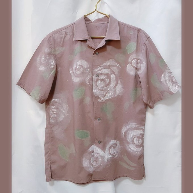 「collared shirt hawaiian shirt」 illustration images(Latest)