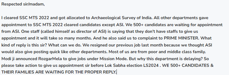 PoloBaby1376537's tweet photo. #Archaeological_Survey_of_India 
"SSC MTS 2022"
#Give_us_appointment_ASI

@narendramodi @PMOIndia @MinOfCultureGoI @ASIGoI  @M_Lekhi @kishanreddybjp @DoPTGoI https://t.co/iARmIs6frP