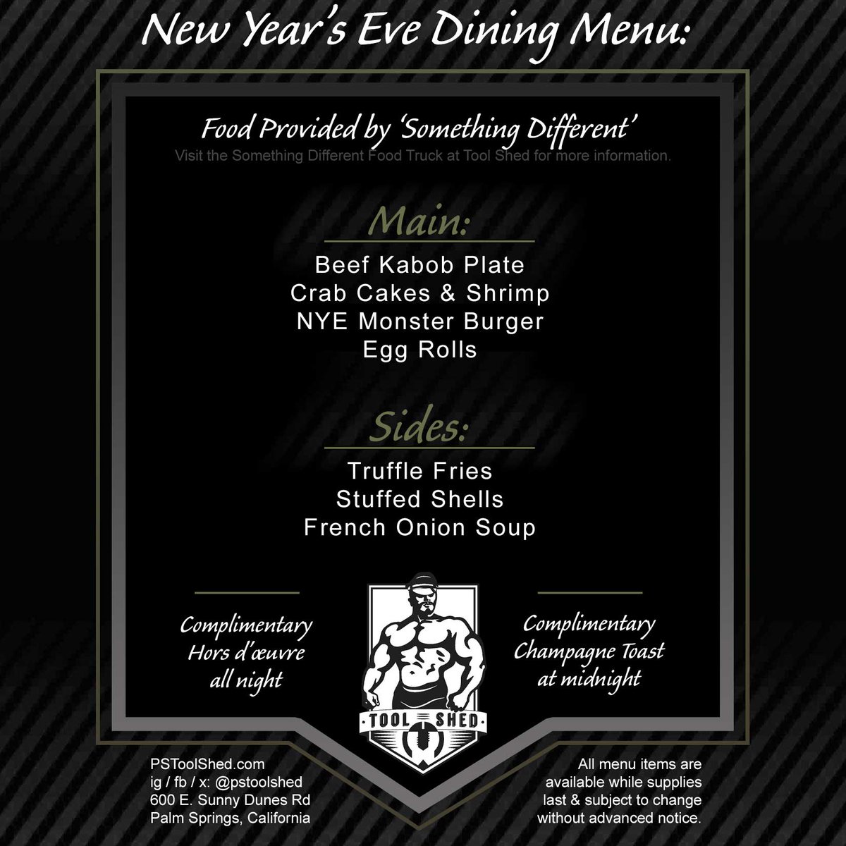 Tool Shed Palm Springs tweet media