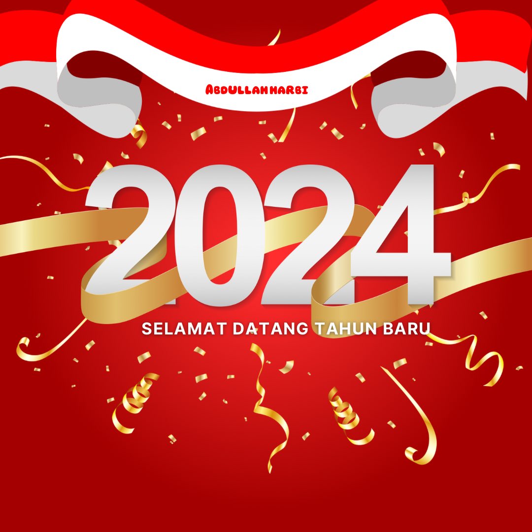 Abdullah1137025's tweet image. #selamat #datang #tahun #baru 2024