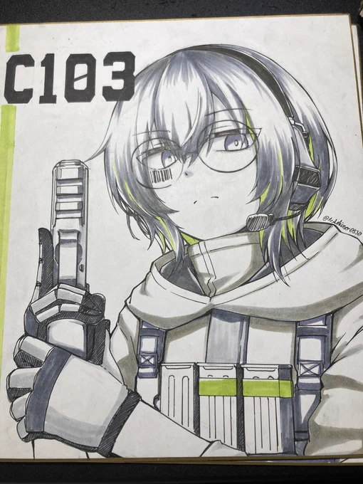 オリジナル色紙できたので持っていきます